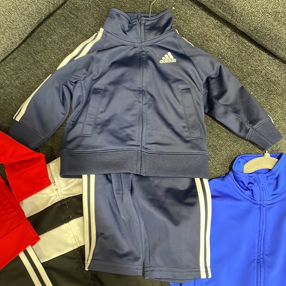 Adidas and Nike jump suits will fit baby boys 12 to 16 months old - Picture 2 of 9